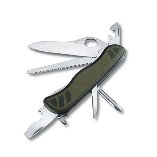 VICTORINOX Swiss Army "08" zsebkés, zöld/fekete