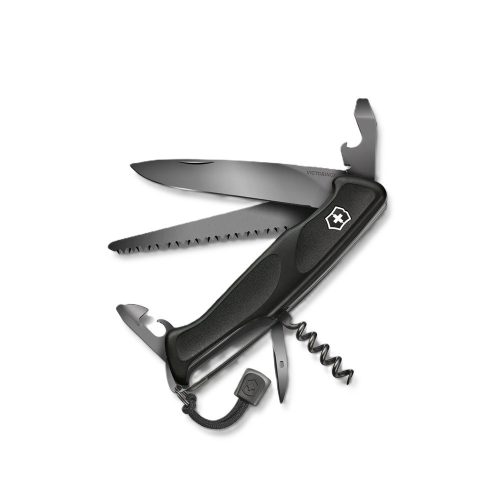 VICTORINOX Swiss Army Ranger 55 Grip Onyx Black zsebkés, fekete