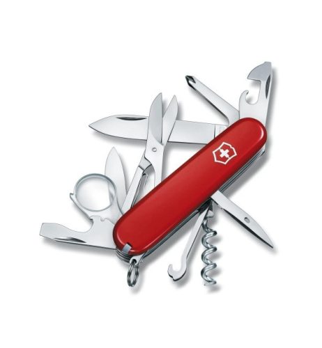 VICTORINOX Swiss Army Explorer zsebkés, piros