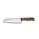 VICTORINOX Swiss Wood santoku kés, barázdált pengével (17 cm)