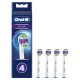 Oral-B EB18-4 3D White pótfej 4db Rainbow