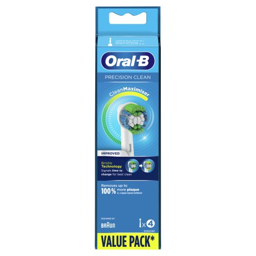 Oral-B EB20-4 Precision Clean pótfej 4 db Rainbow