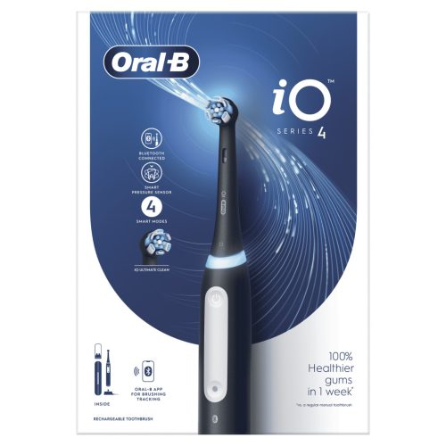 Oral-B iO4 elektromos fogkefe Matt Black