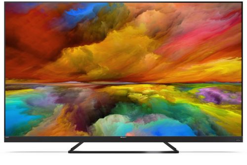 SHARP 65EQ3EA 164cm, keret nélküli 4K UHD Quantum Dot Android LED TV