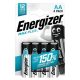 Energizer Max Plus Alkáli Ceruza Elem AA B4