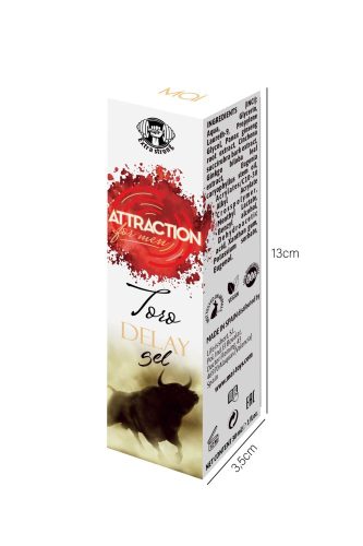 RETARDING GEL ATTRACTION TORO 30 ML