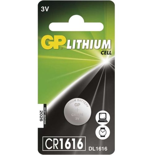 GP CR1616 lítium gombelem 1db/bliszter