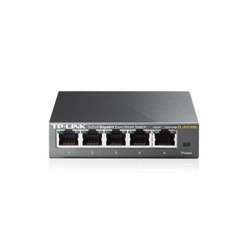 TP-Link TL-SG105E 5port 10/100/1000Mbps LAN menedzselhető asztali Switch