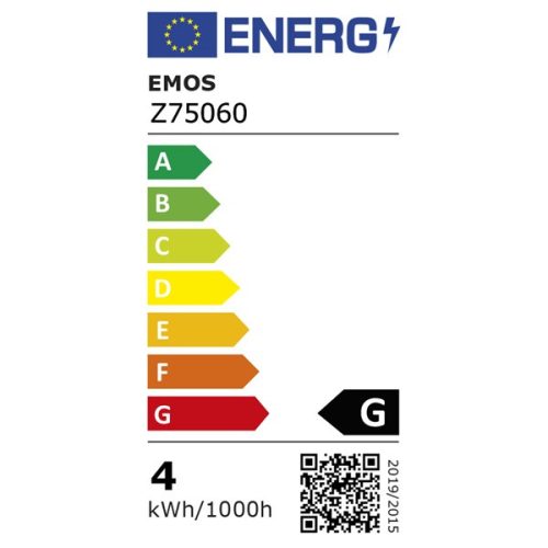 Emos Z75060 GU10 3W 220lumen természetes fehér LED spot izzó