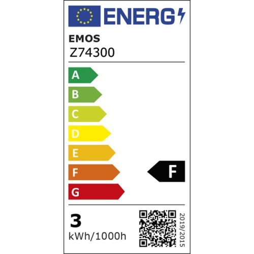 Emos Z74300 VINTAGE 2W E14 meleg fehér+ LED gyertya izzó