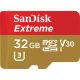 Sandisk 00173420 32GB SD micro ( SDHC Class 10) Extreme UHS-I V30 memóriakártya adapterrel