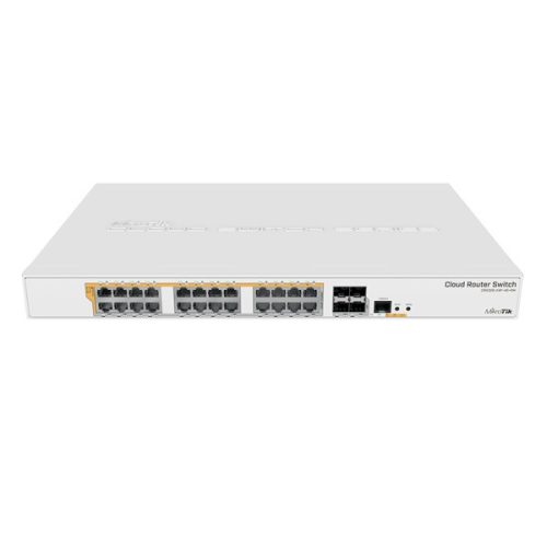 MikroTik CRS328-24P-4S+RM 24port GbE LAN PoE 4xSFP+ port Rackmount Cloud Router Switch