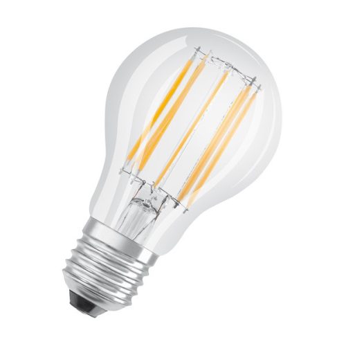 Osram Star átlátszó üveg búra/11W/1521lm/4000K/E27 LED körte izzó