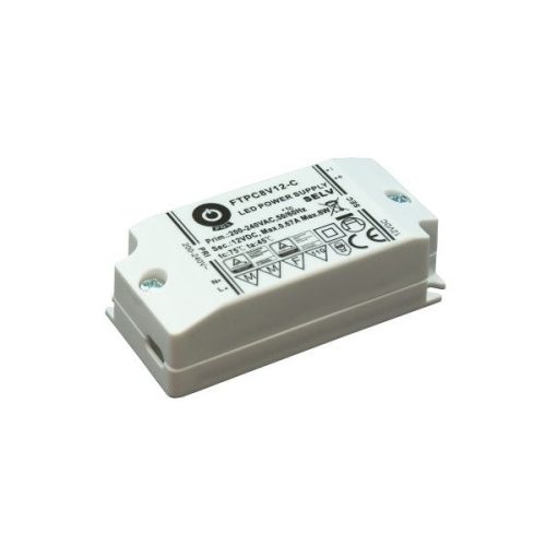 POS POWER FTPC8V12-C 12V/0.67A 8W IP20 LED tápegység