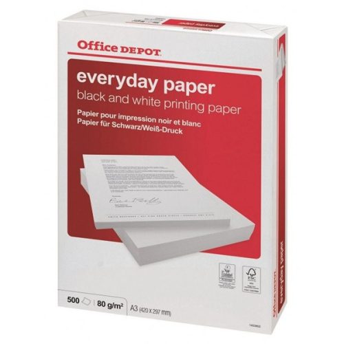 Office Depot Everyday A3 80g másolópapír