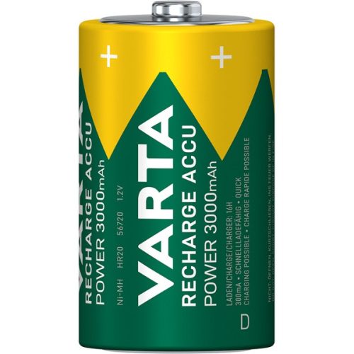 Varta 56720101402 Ready2Use D (HR20) 3000mAh góliát akku 2db/bliszter