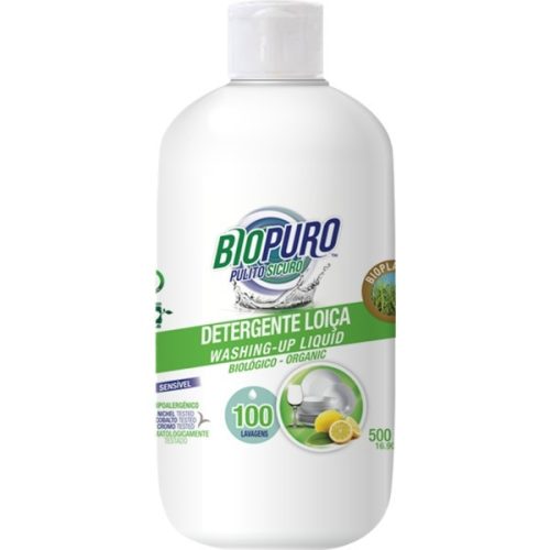 Biopuro 500 ml környezetbarát mosogatószer