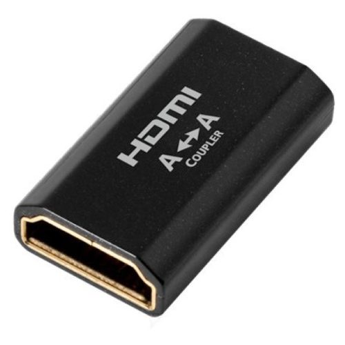 AudioQuest HDMADAA HDMI Type A aljzat - Type A aljzat aranyozott csatlakozós adapter