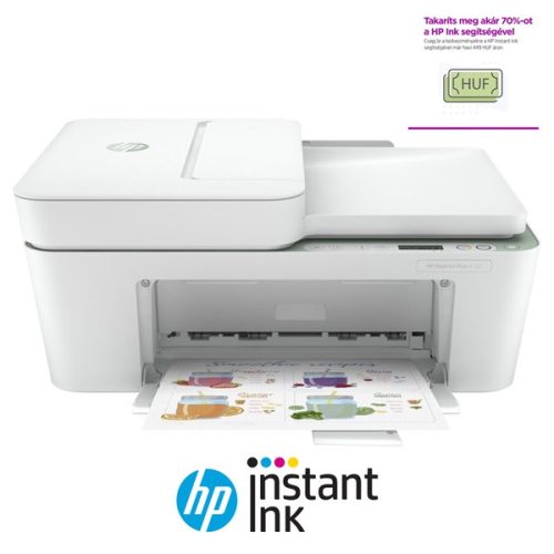 HP DeskJet Plus 4122E tintasugaras multifunkciós Instant Ink ready nyomtató