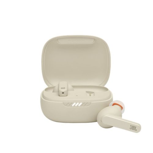 JBL Live PRO+ True Wireless Bluetooth aktív zajcsökkentős bézs fülhallgató