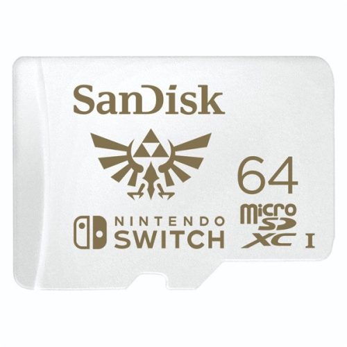 Sandisk 183551 64GB SD micro (SDXC Class 10 UHS-I U3) Nintendo Switch memóriakártya