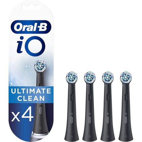 Oral-B iO Ultimate Clean 4 db-os fekete fogkefefej szett