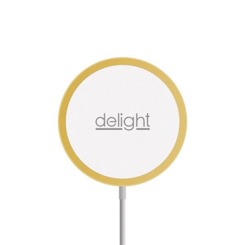 Delight 55164B Type-C arany vezeték nélküli töltőpad