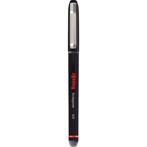 Rotring Rollerpoint 0,5 mm kupakos fekete rollertoll