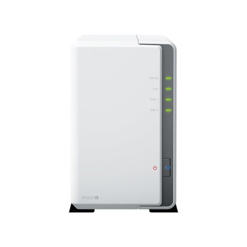 Synology DiskStation DS223j 2-lemezes 4×1,7 GHz CPU 1GB RAM NAS