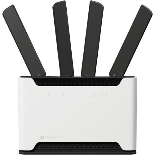 MikroTik Chateau 5G ax kit 4xGbE LAN 1x2.5G LAN port 1xSIM slot 802.11ax Dual-Band Vezeték nélküli Wi-Fi 6 LTE/5G Router