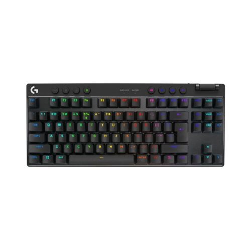 Logitech G PRO X TKL LIGHTSPEED US vezeték nélküli RGB fekete gamer billentyűzet