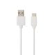 AVAX CB123W PURE 2m 2,1A USB A-Type-C fehér adat- és töltőkábel