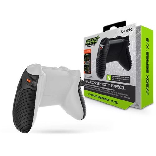 Bionik BNK-9073 Quickshot Pro Xbox Series fekete kontroller ravasz kiegészítőcsomag