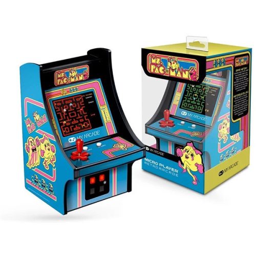 My Arcade DGUNL-3230 Ms. Pac-Man Micro Player Retro Arcade 6.75" hordozható játékkonzol