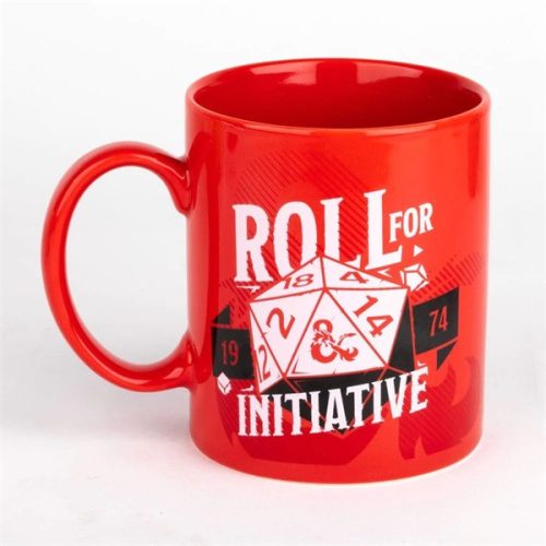 Konix Dungeons & Dragons "ROLL FOR INITIATIVE" bögre