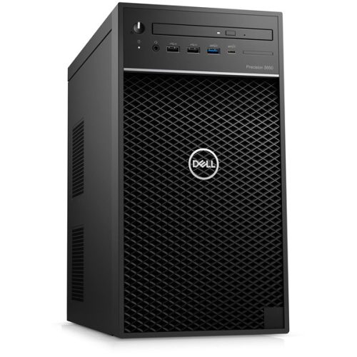 Dell Precision 3650  WORKSTATION /i5-11500/16GB/1TB M.2 SSD/460W GOLD/WIFI/fekete asztali számítógép