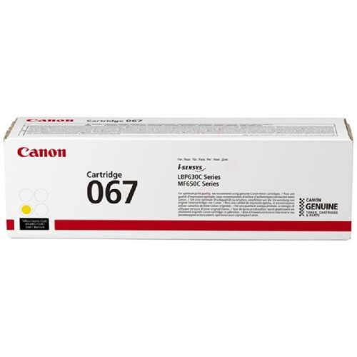 Canon CRG067 sárga toner