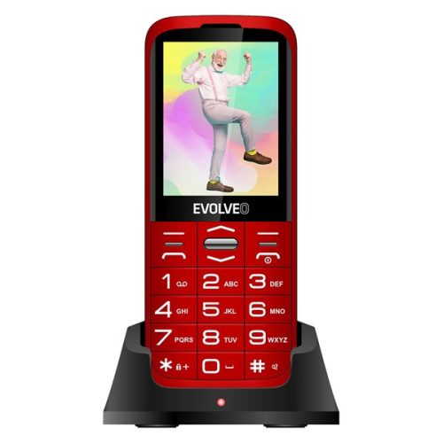 Evolveo Easyphone XO EP630 2,8" piros mobiltelefon