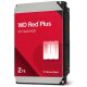 Western Digital 3,5" 2000GB belső SATAIII 5400RPM 64MB RED PLUS WD20EFPX winchester 3 év