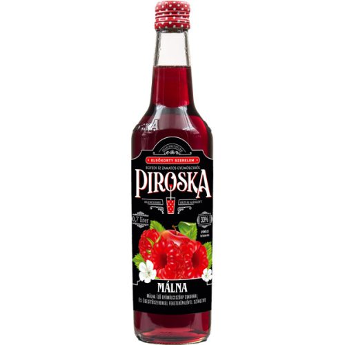 Piroska 0,7 L 50% málna szörp