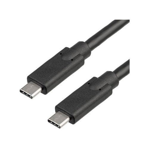 Akyga USB-C - USB-C M/M adatkábel 1m fekete