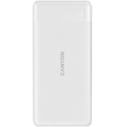 Canyon PB-109 10000mAh LiPo (Lightning bemenet) fehér power bank