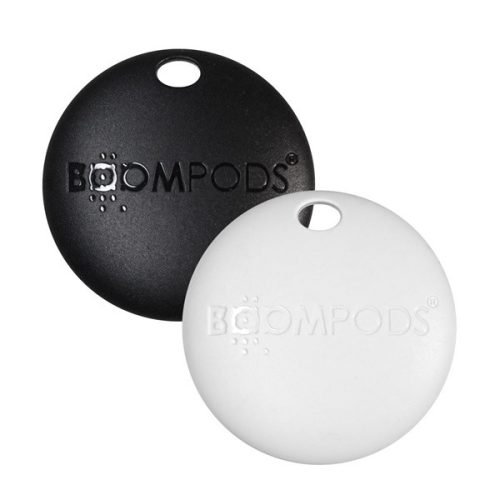 Boompods Boomtag 2db/csomag fekete & fehér bluetooth tracker tag