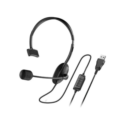 Genius HS-100U USB fekete headset