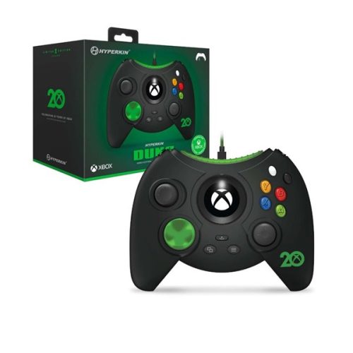 Hyperkin M02668-ANBK Duke Xbox Series|One/Windows 11|10 fekete 20.Évf. Xbox liszenszelt vezetékes kontroller