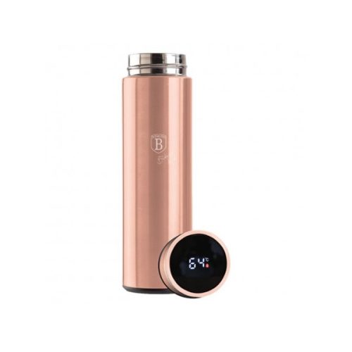 Berlinger Haus BH/7954 LED-es hőfok kijelzővel, 450 ml, rose gold ivópalack