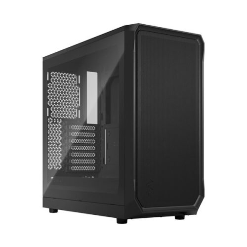 Fractal Design Focus 2 fekete (táp nélküli) ablakos ATX ház