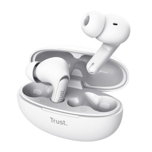 Trust 25173 Yavi ENC True Wireless Bluetooth fehér fülhallgató