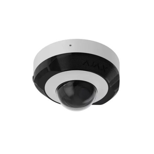 Ajax DomeCam Mini WH /kültéri/5MP/2,8mm/IR15m/H265/JetSparrow/Mikrofon/fehér IP mini dómkamera