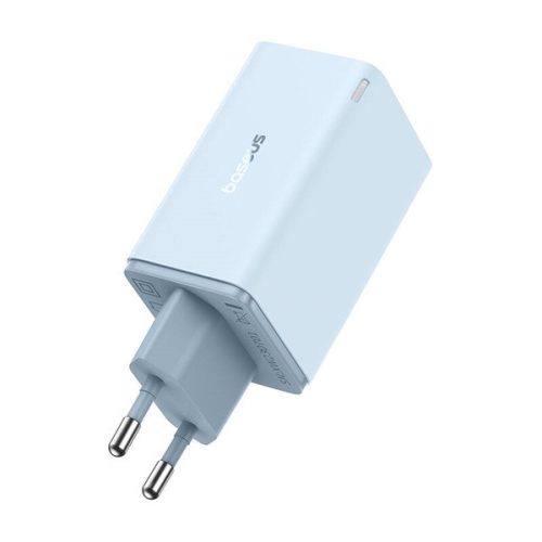 Baseus P10162701313-00 GAN6 Pro 65W kék hálózati gyorstöltő adapter